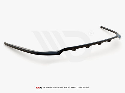 Maxton Design Rear Splitter (Vertical Bars) Toyota Avensis Sedan Mk3 Facelift