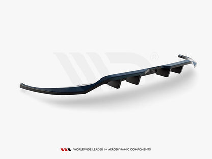 Maxton Design Rear Splitter (Vertical Bars) Volkswagen Tiguan R-Line Mk2 Facelift