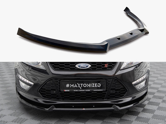 Maxton Design Front Splitter V.2 Ford Mondeo ST-Line Estate Mk4 Facelift