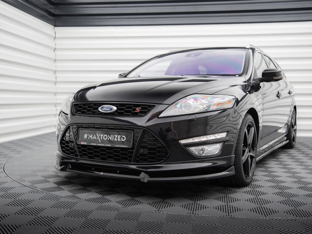 Maxton Design Front Splitter V.2 Ford Mondeo ST-Line Estate Mk4 Facelift