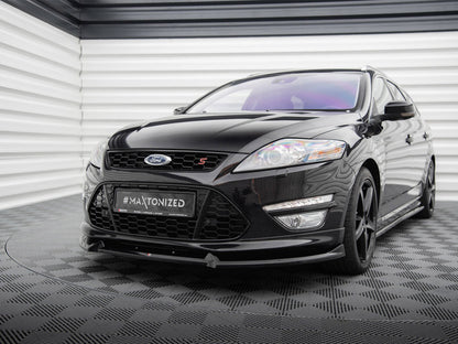 Maxton Design Front Splitter V.2 Ford Mondeo ST-Line Estate Mk4 Facelift