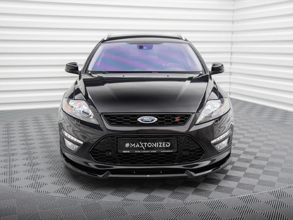 Maxton Design Front Splitter V.2 Ford Mondeo ST-Line Estate Mk4 Facelift
