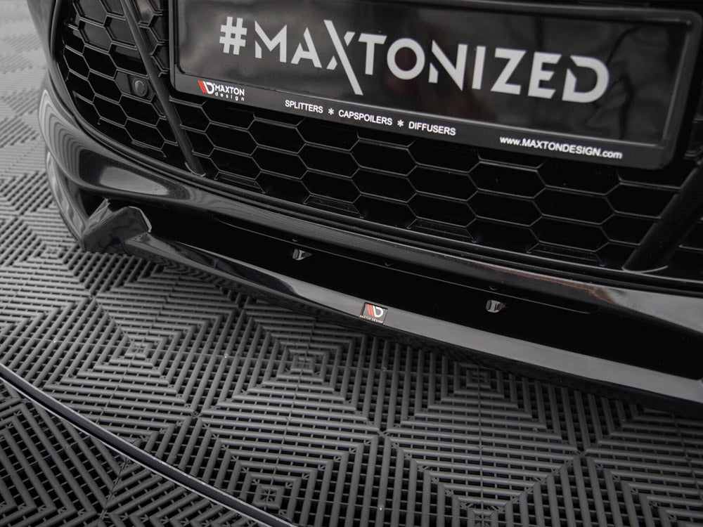 Maxton Design Front Splitter V.2 Ford Mondeo ST-Line Estate Mk4 Facelift