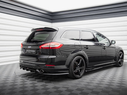 Maxton Design Rear Splitter (Vertical Bars) Ford Mondeo Estate ST-Line Mk4 Facelift