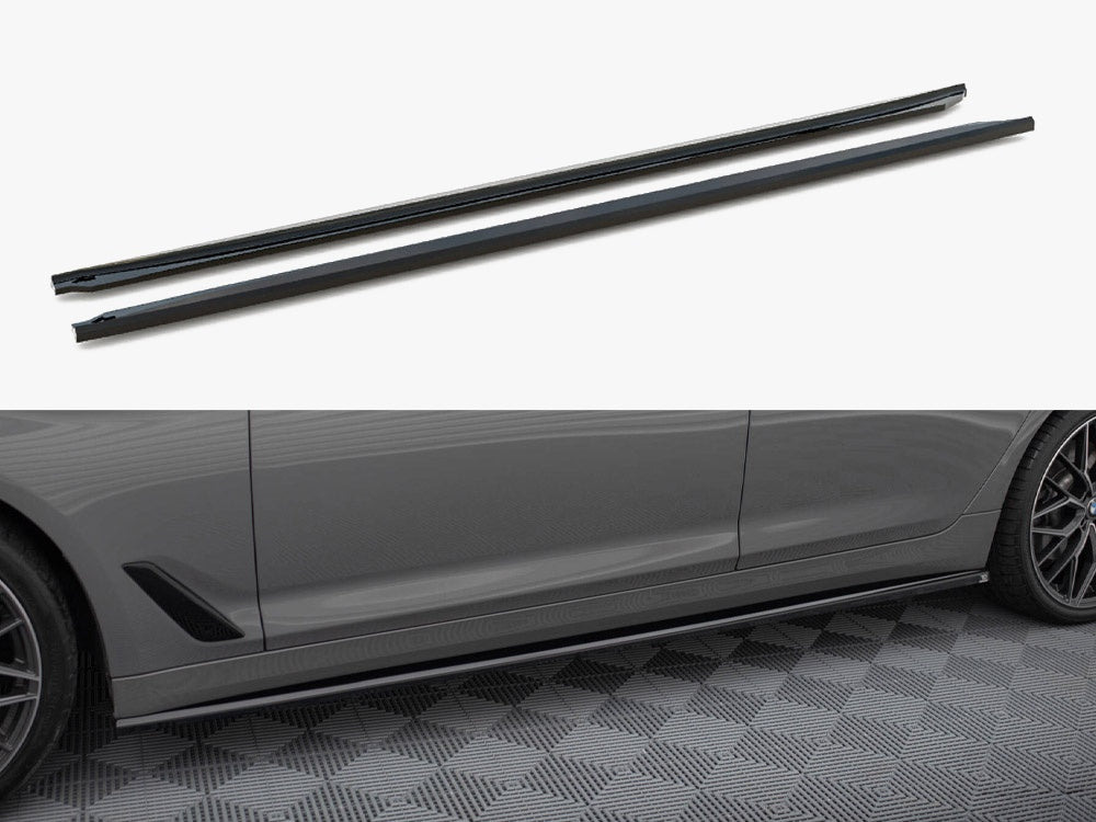 Maxton Design Side Skirts Diffusers BMW 5 G30 / G31 Facelift