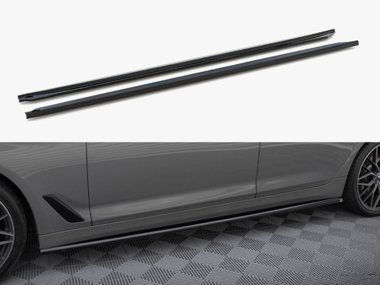 Maxton Design Side Skirts Diffusers BMW 5 G30 / G31 Facelift