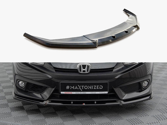Maxton Design Front Splitter V.1 Honda Civic Mk10