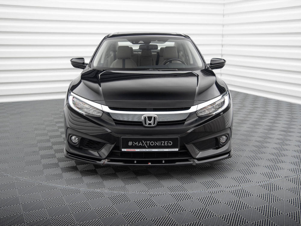 Maxton Design Front Splitter V.1 Honda Civic Mk10