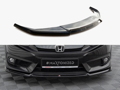 Maxton Design Front Splitter V.2 Honda Civic Mk10