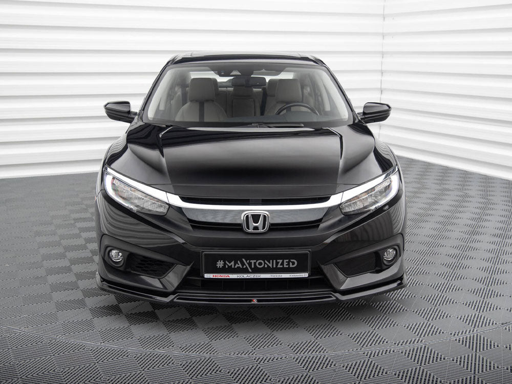 Maxton Design Front Splitter V.2 Honda Civic Mk10