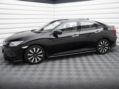 Maxton Design Side Skirts Diffusers Honda Civic Mk10