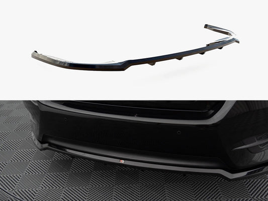 Maxton Design Central Rear Splitter (Vertical Bars) Honda Civic Mk10