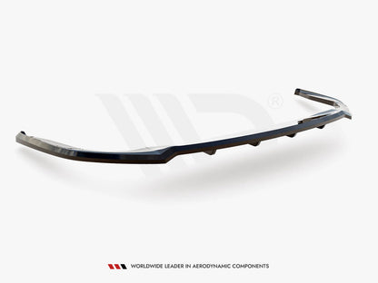 Maxton Design Central Rear Splitter (Vertical Bars) Honda Civic Mk10