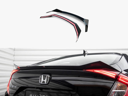 Maxton Design Spoiler CAP Honda Civic Mk10