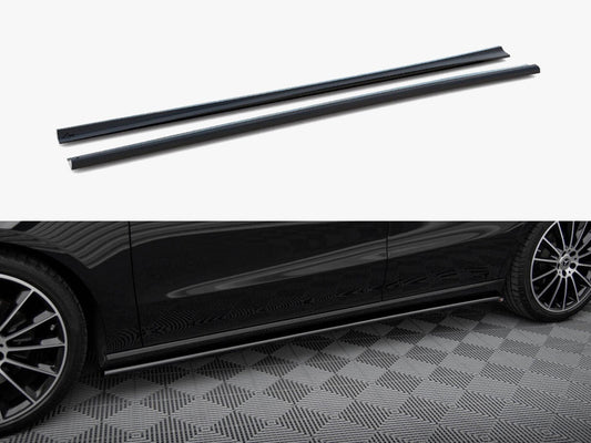 Maxton Design Side Skirts Diffusers Mercedes-Benz CLA C118