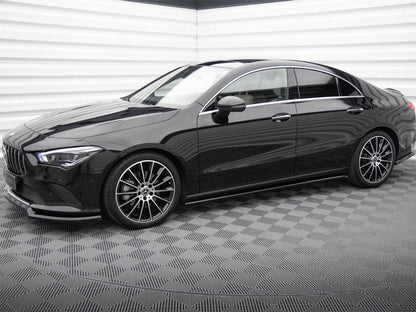 Maxton Design Side Skirts Diffusers Mercedes-Benz CLA C118