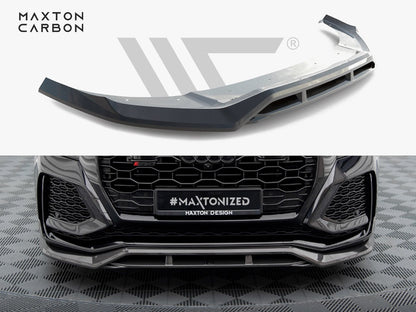 Maxton Design Carbon Fiber Front Splitter Audi RSQ8 Mk1