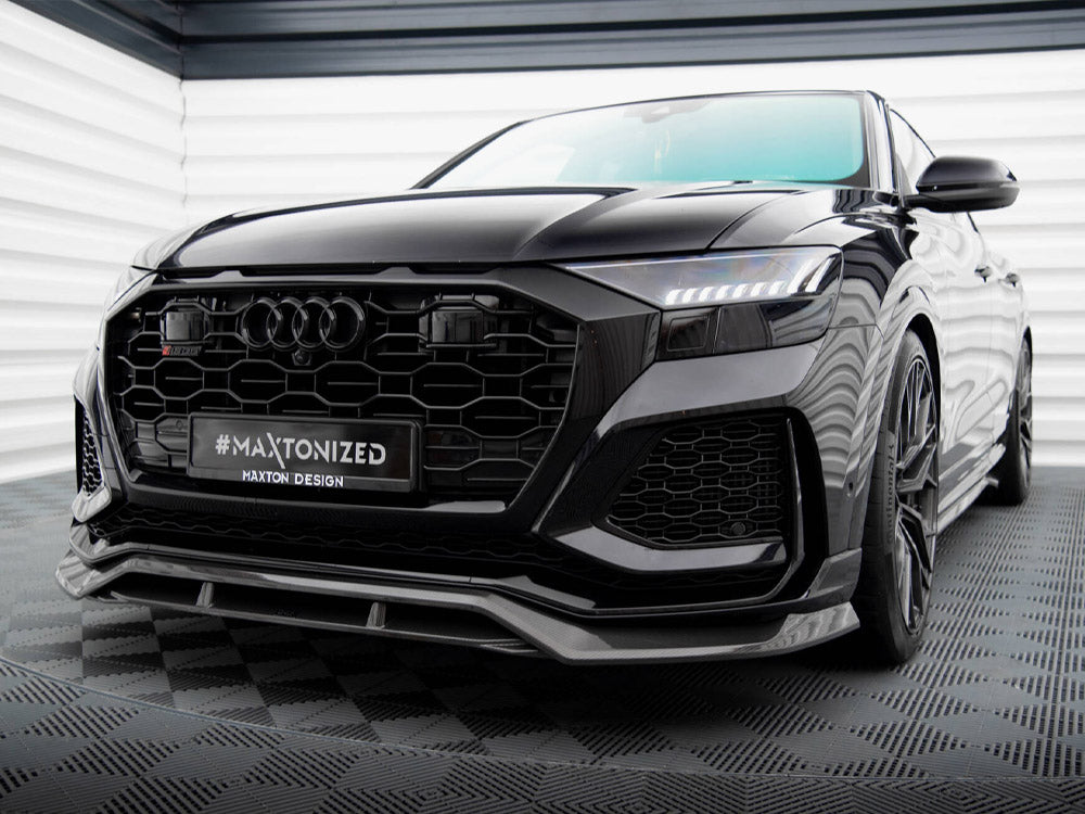 Maxton Design Carbon Fiber Front Splitter Audi RSQ8 Mk1