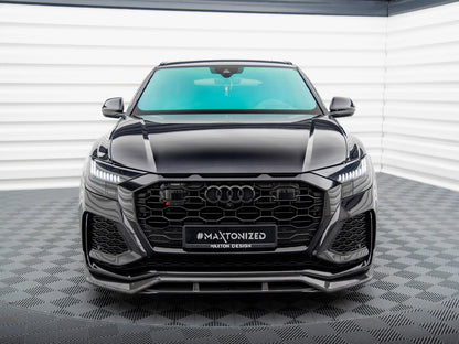 Maxton Design Carbon Fiber Front Splitter Audi RSQ8 Mk1