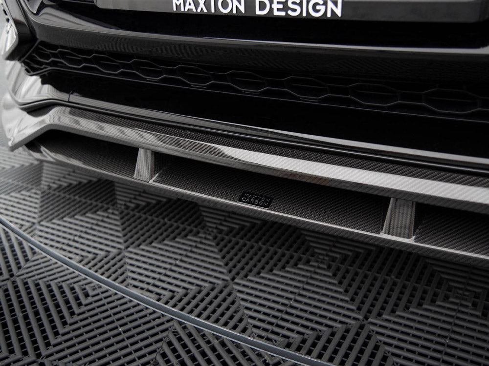 Maxton Design Carbon Fiber Front Splitter Audi RSQ8 Mk1