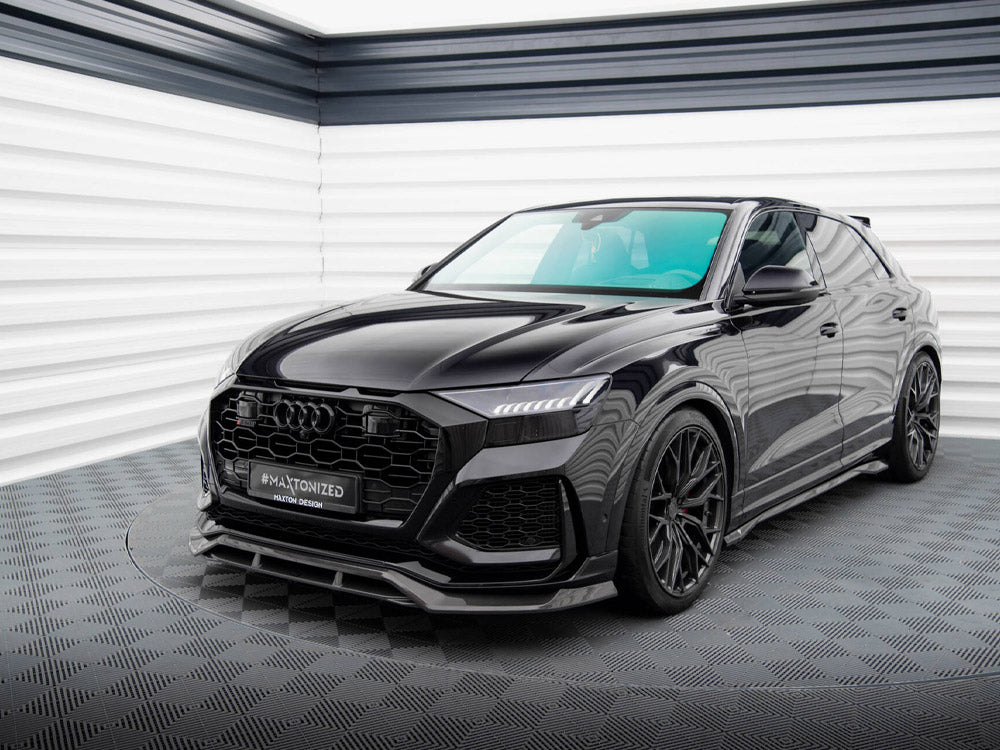 Maxton Design Carbon Fiber Front Splitter Audi RSQ8 Mk1