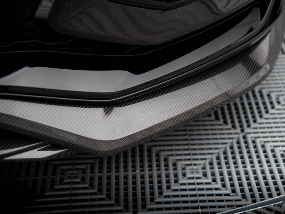 Maxton Design Carbon Fiber Front Splitter Audi RSQ8 Mk1