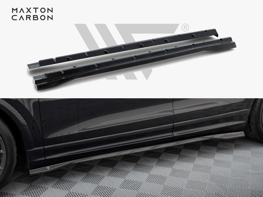 Maxton Design Carbon Fiber Side Skirts Audi RSQ8 Mk1