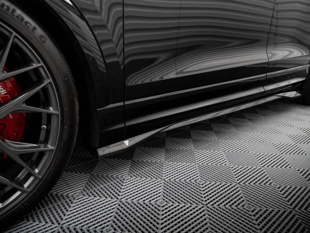 Maxton Design Carbon Fiber Side Skirts Audi RSQ8 Mk1