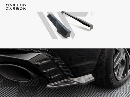 Maxton Design Carbon Fiber Rear Side Splitters Audi RSQ8 Mk1