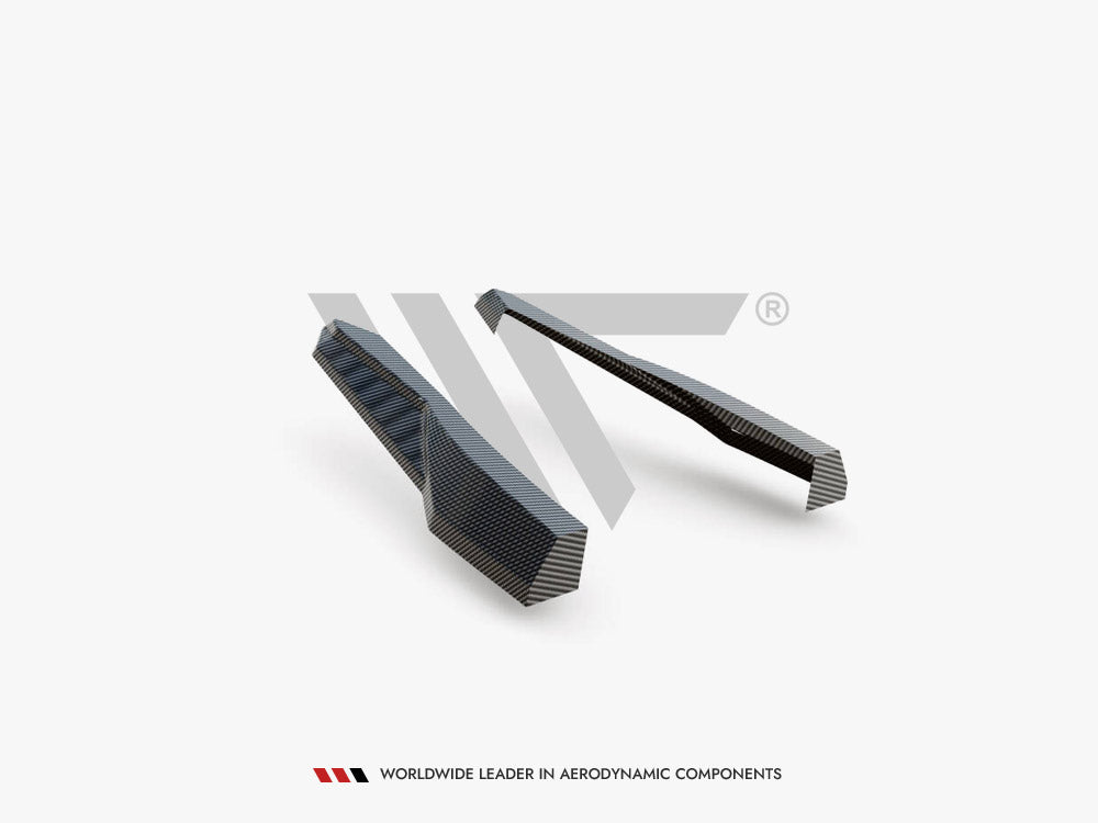 Maxton Design Carbon Fiber Rear Side Splitters Audi RSQ8 Mk1