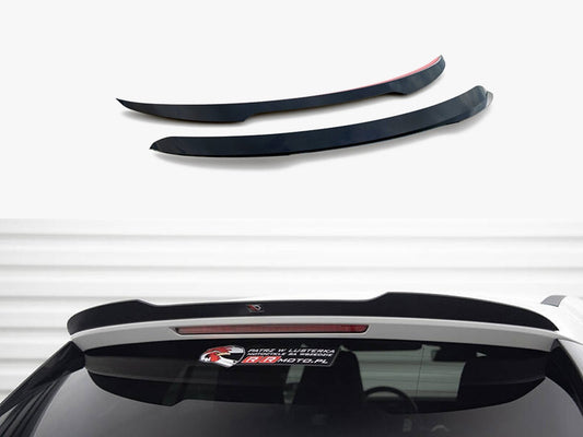 Maxton Design Spoiler CAP Mercedes-Benz CLA Shooting Brake AMG-Line X118 - Carbon Look