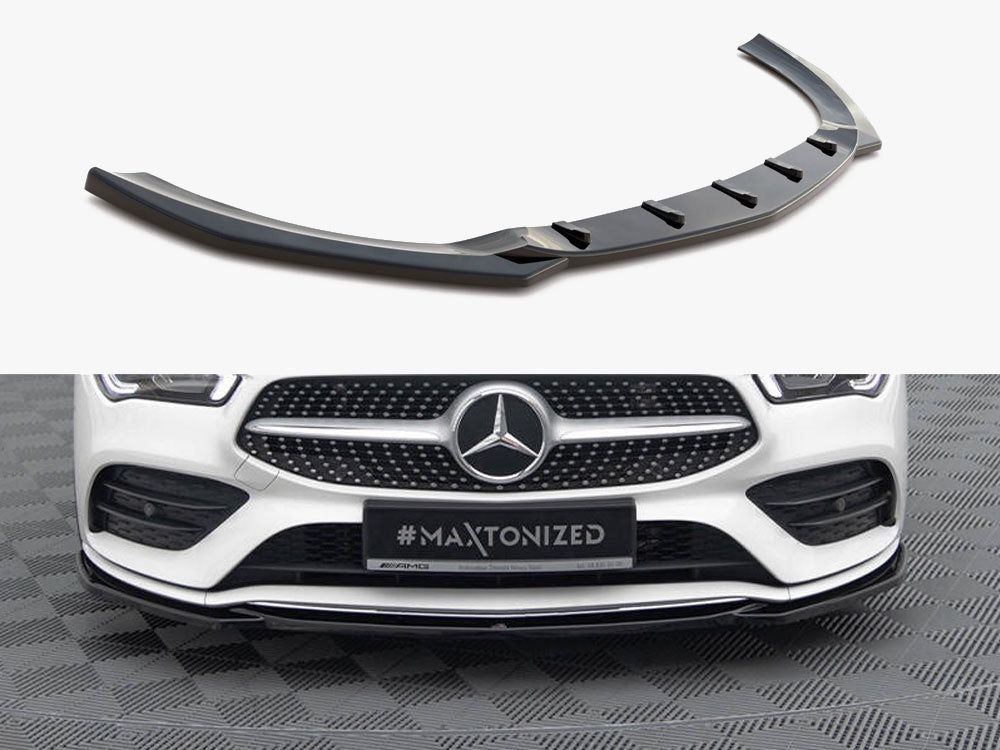 Maxton Design Front Splitter V.1 Mercedes-Benz CLA A35 AMG / AMG-Line C118
