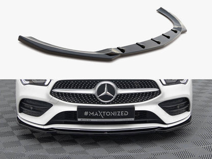 Maxton Design Front Splitter V.1 Mercedes-Benz CLA A35 AMG / AMG-Line C118