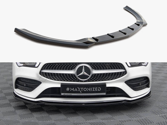 Maxton Design Front Splitter V.1 Mercedes-Benz CLA A35 AMG / AMG-Line C118