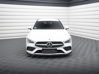 Maxton Design Front Splitter V.1 Mercedes-Benz CLA A35 AMG / AMG-Line C118