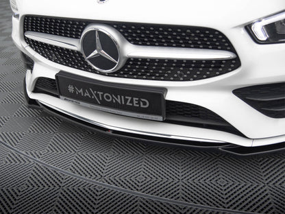 Maxton Design Front Splitter V.1 Mercedes-Benz CLA A35 AMG / AMG-Line C118