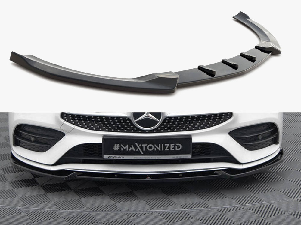 Maxton Design Front Splitter V.2 Mercedes-Benz CLA A35 AMG / AMG-Line C118