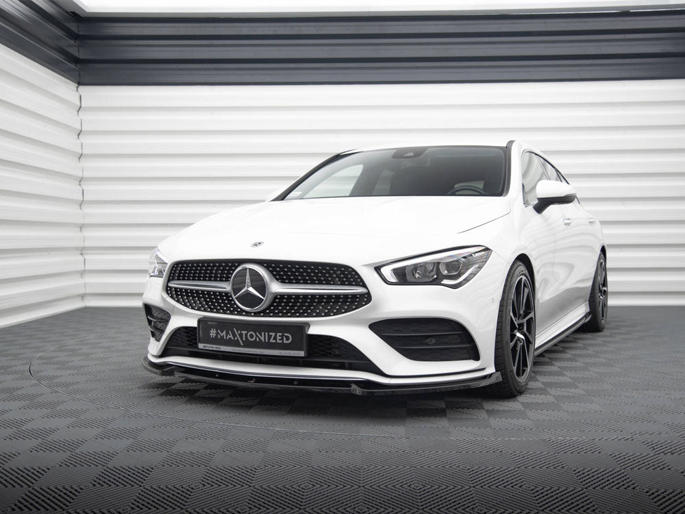 Maxton Design Front Splitter V.2 Mercedes-Benz CLA A35 AMG / AMG-Line C118