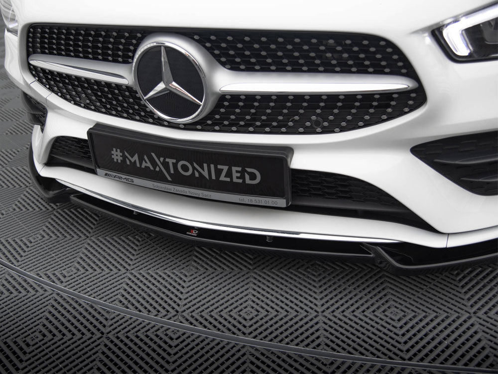 Maxton Design Front Splitter V.2 Mercedes-Benz CLA A35 AMG / AMG-Line C118