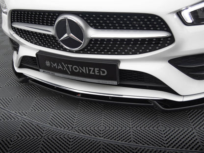 Maxton Design Front Splitter V.2 Mercedes-Benz CLA A35 AMG / AMG-Line C118