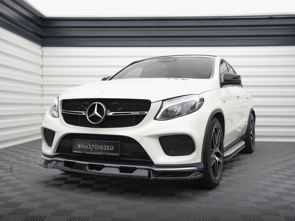 Maxton Design Front Splitter V.1 Mercedes-Benz GLE Coupe 43 AMG / AMG-Line C292