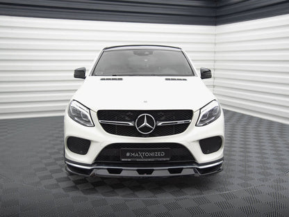 Maxton Design Front Splitter V.1 Mercedes-Benz GLE Coupe 43 AMG / AMG-Line C292
