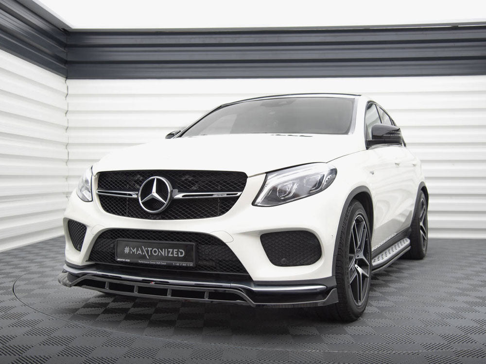 Maxton Design Front Splitter V.2 Mercedes-Benz GLE Coupe 43 AMG / AMG-Line C292