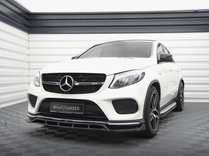 Maxton Design Front Splitter V.2 Mercedes-Benz GLE Coupe 43 AMG / AMG-Line C292