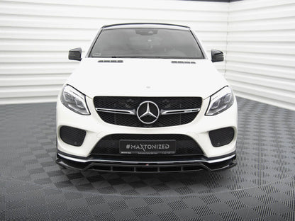 Maxton Design Front Splitter V.2 Mercedes-Benz GLE Coupe 43 AMG / AMG-Line C292