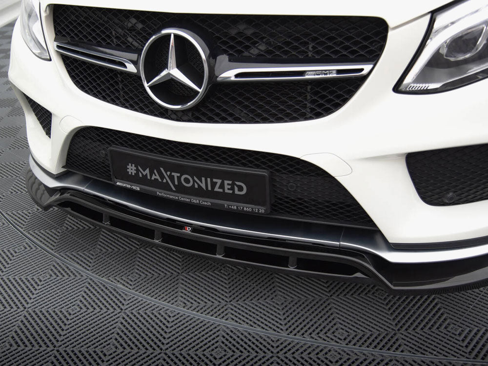 Maxton Design Front Splitter V.2 Mercedes-Benz GLE Coupe 43 AMG / AMG-Line C292