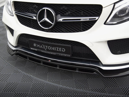 Maxton Design Front Splitter V.2 Mercedes-Benz GLE Coupe 43 AMG / AMG-Line C292