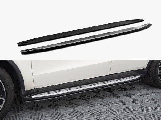 Maxton Design Side Skirts Diffusers Mercedes-Benz GLE Coupe 43 AMG / AMG-Line C292