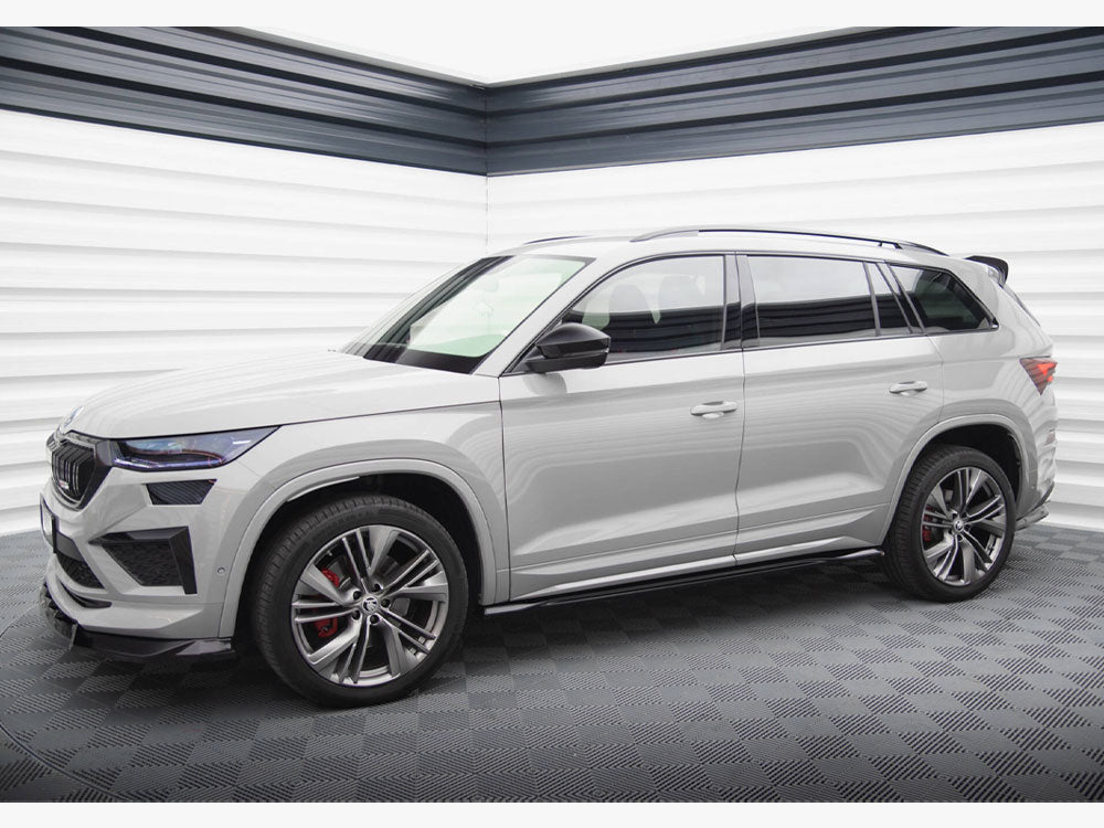 Maxton Design Side Skirts Diffusers Skoda Kodiaq RS Mk1 Facelift