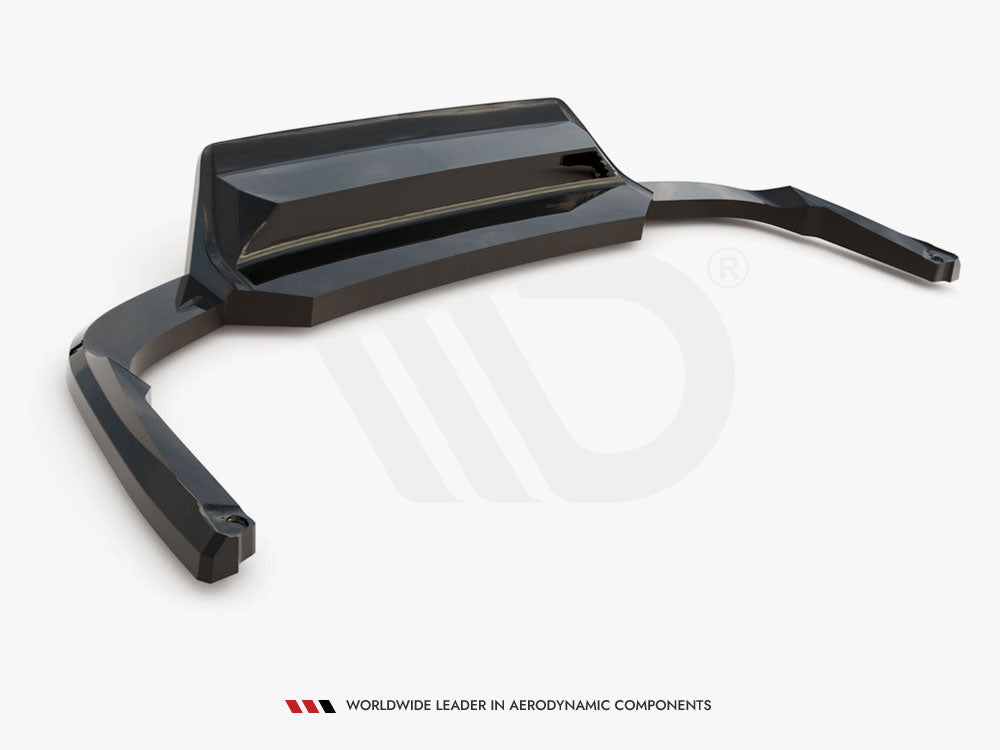 Maxton Design Rear Splitter (Vertical Bars) Skoda Kodiaq RS Mk1 Facelift